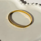 Beautiful bangle with zircons