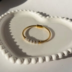 Magnetic Pave Crystal Bead Slider Bracelet – Gold Toned & Tarnish Resistant