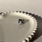 Single ring with silver plating