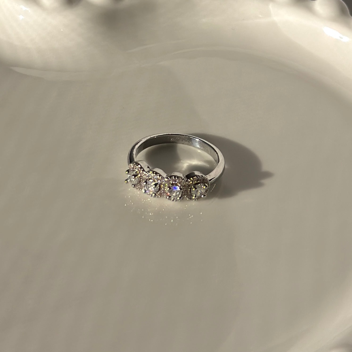 Silver plated ring/band