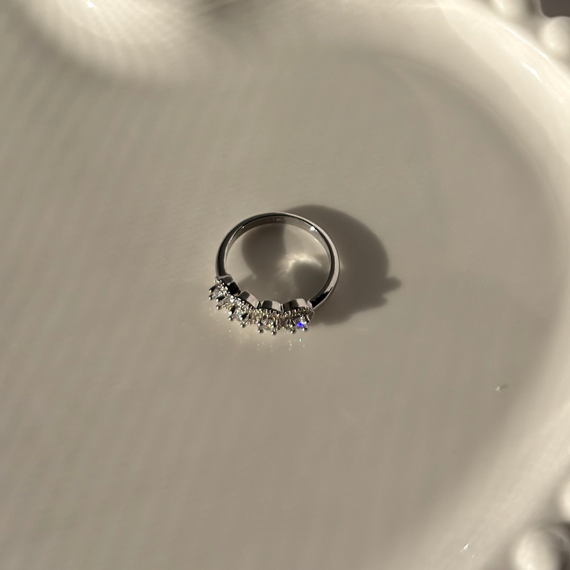 Silver plated ring/band