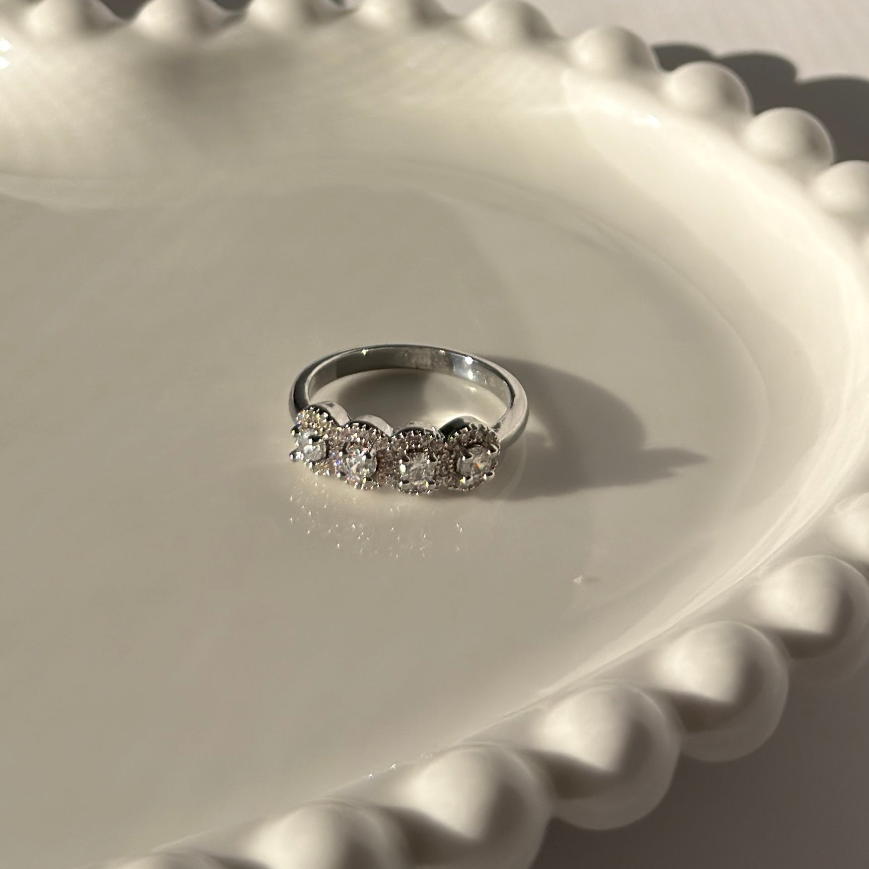 Silver plated ring/band